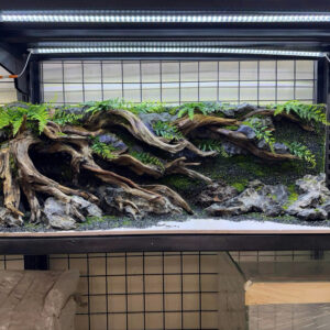 3D Hardscape backgroud aquarium decoration