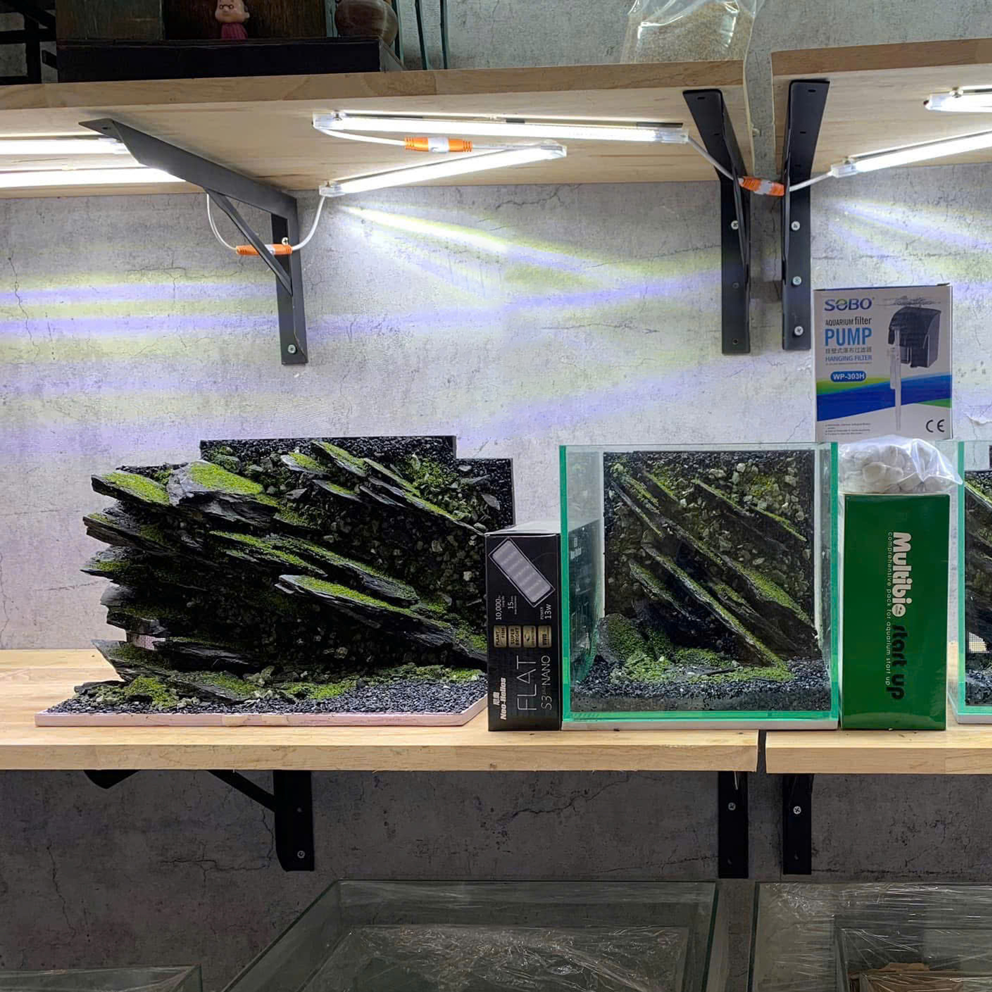 3D aquascape backgroud aquarium decoration - Image 8