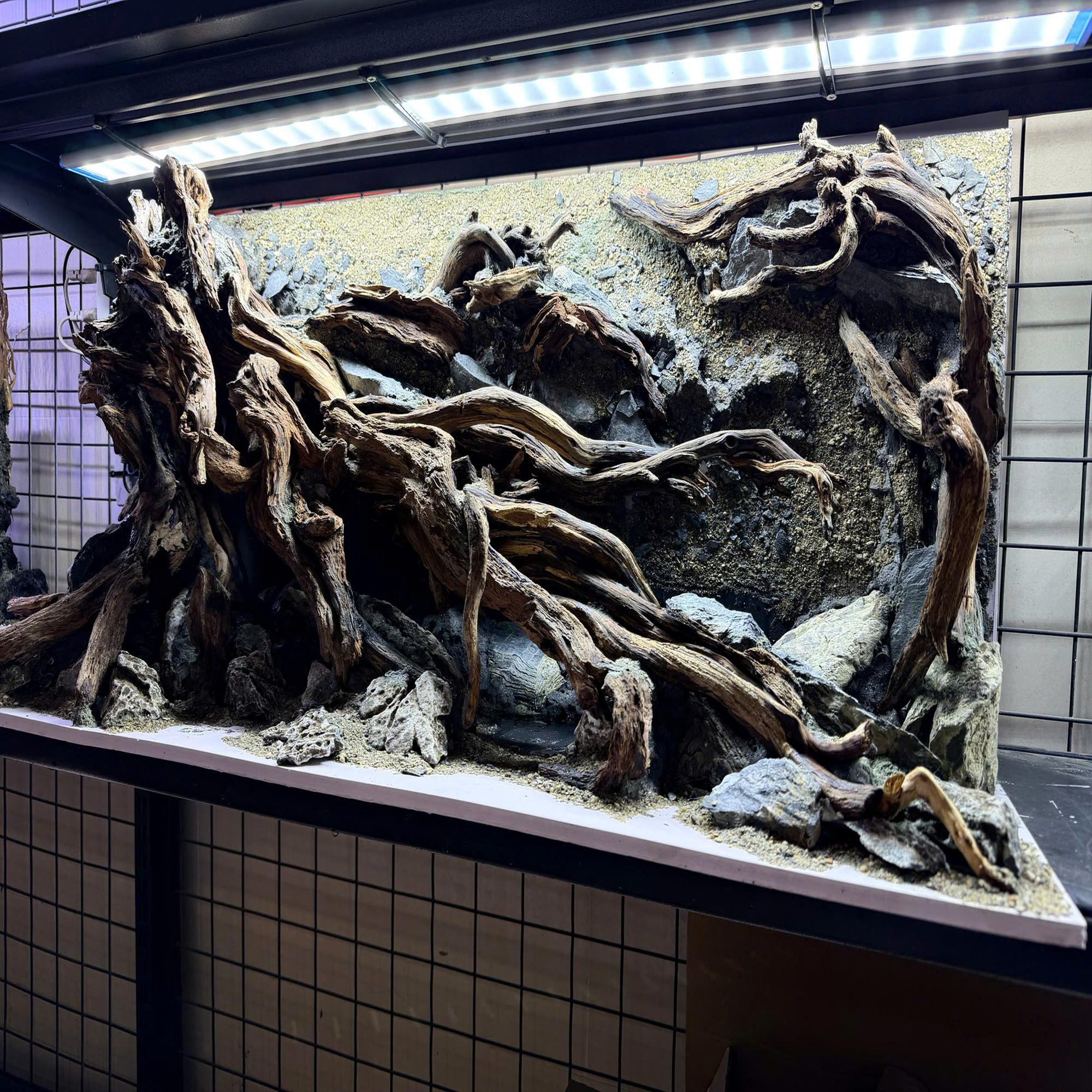 3D Hardscape backgroud Aquascape - Image 5