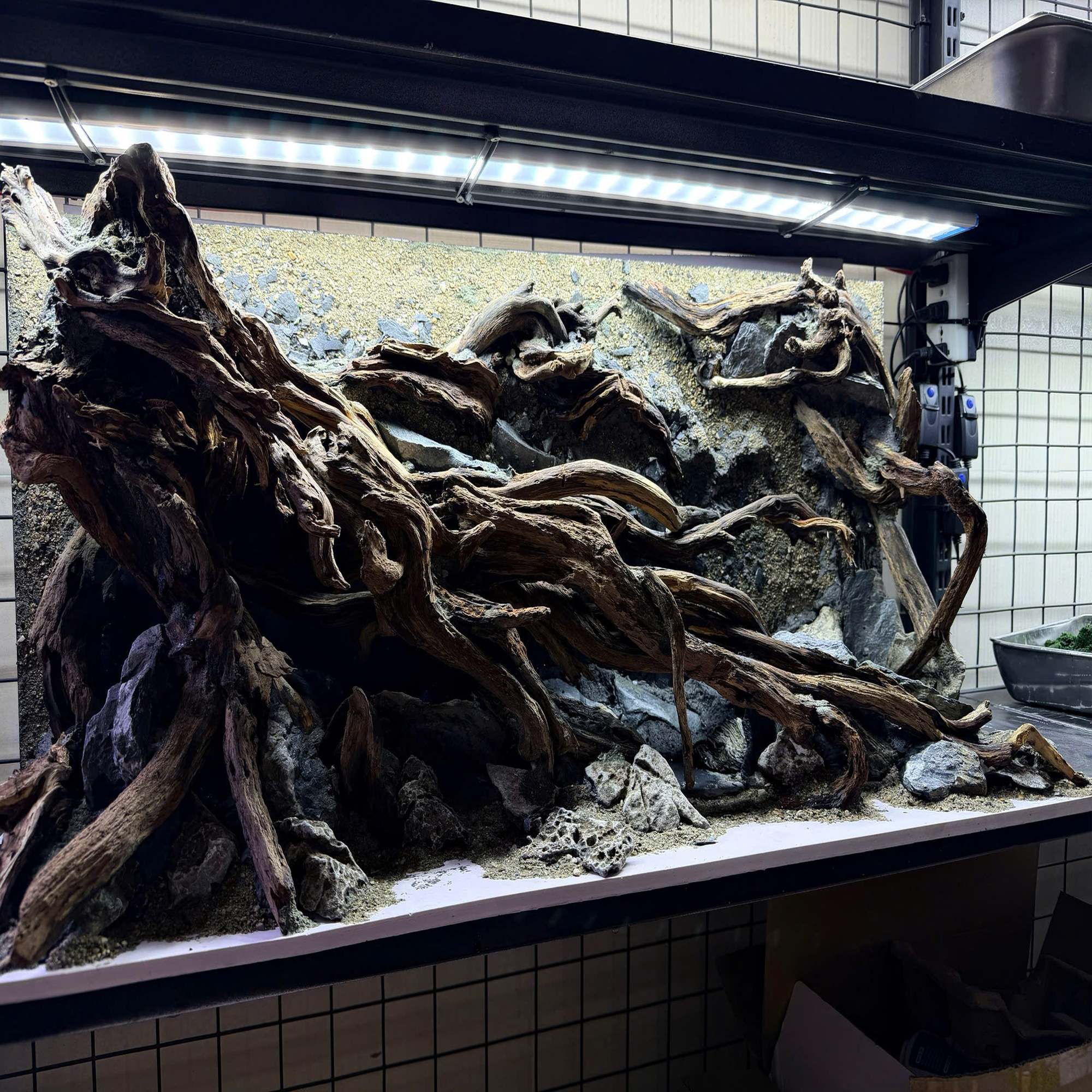 3D Hardscape backgroud Aquascape - Image 6