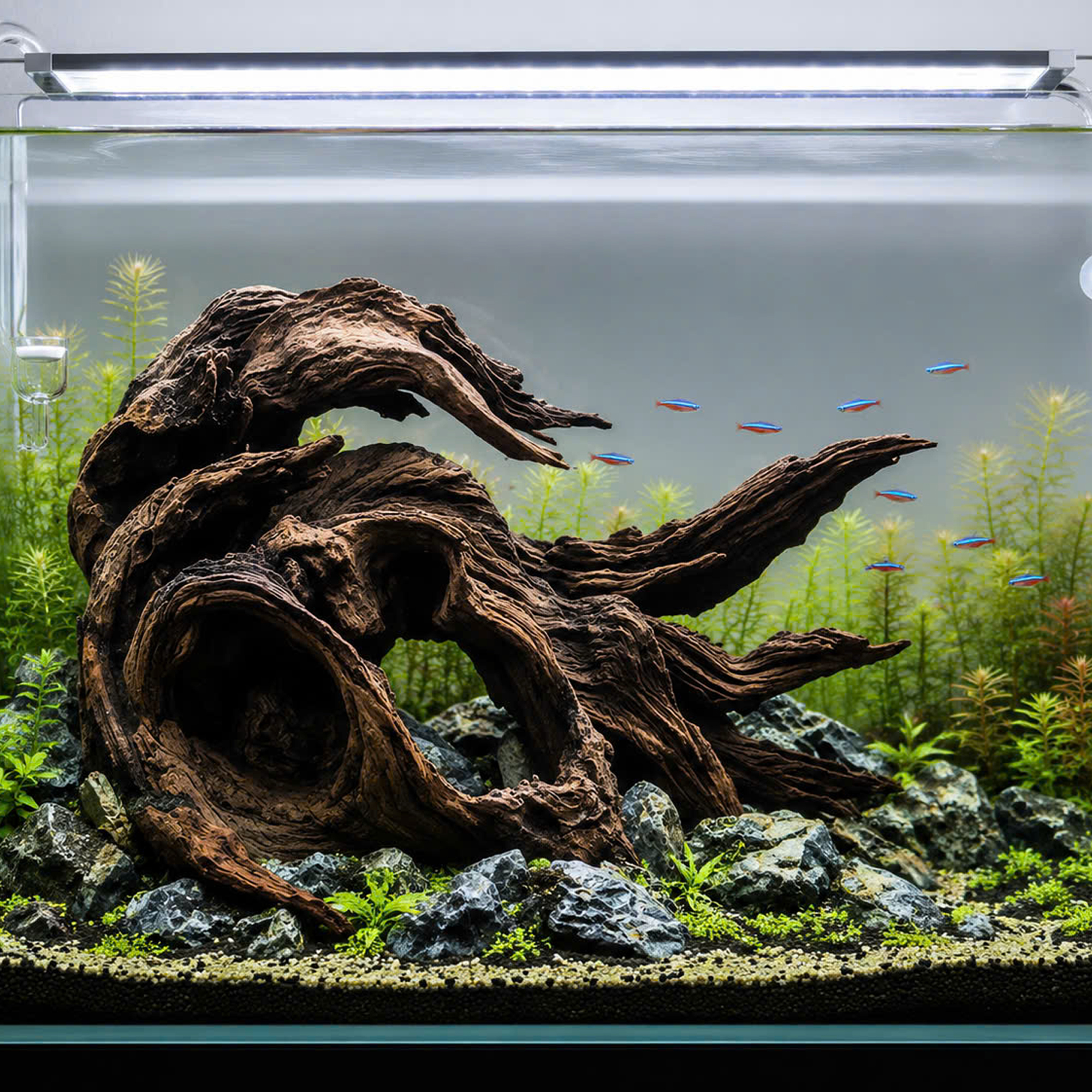 Nature Hardscape Aquarium sacred forest