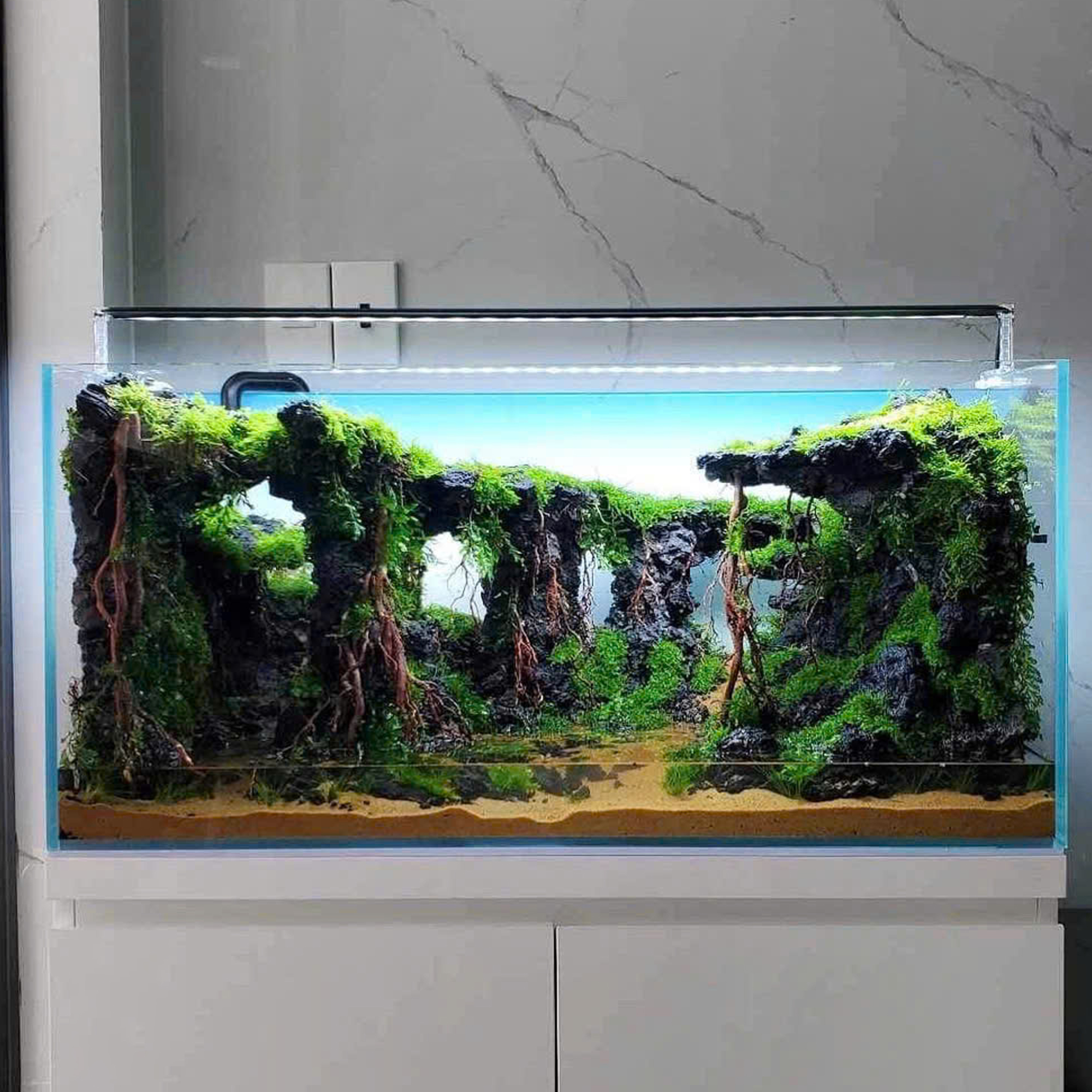 Unique hardscape Aquarium, vivarium hardscape, terrarium hardscape - Image 8