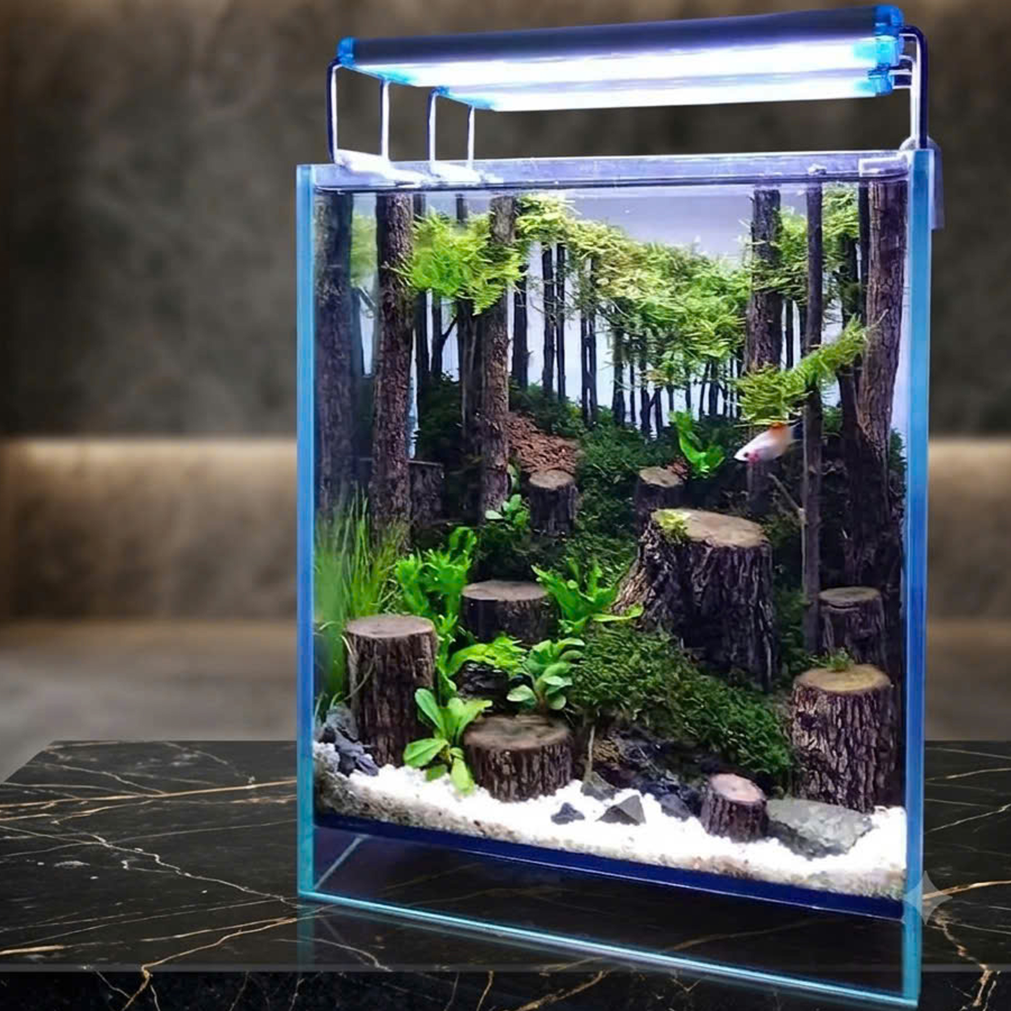 Jungle hardscape Aquarium, aquascape, - Image 6