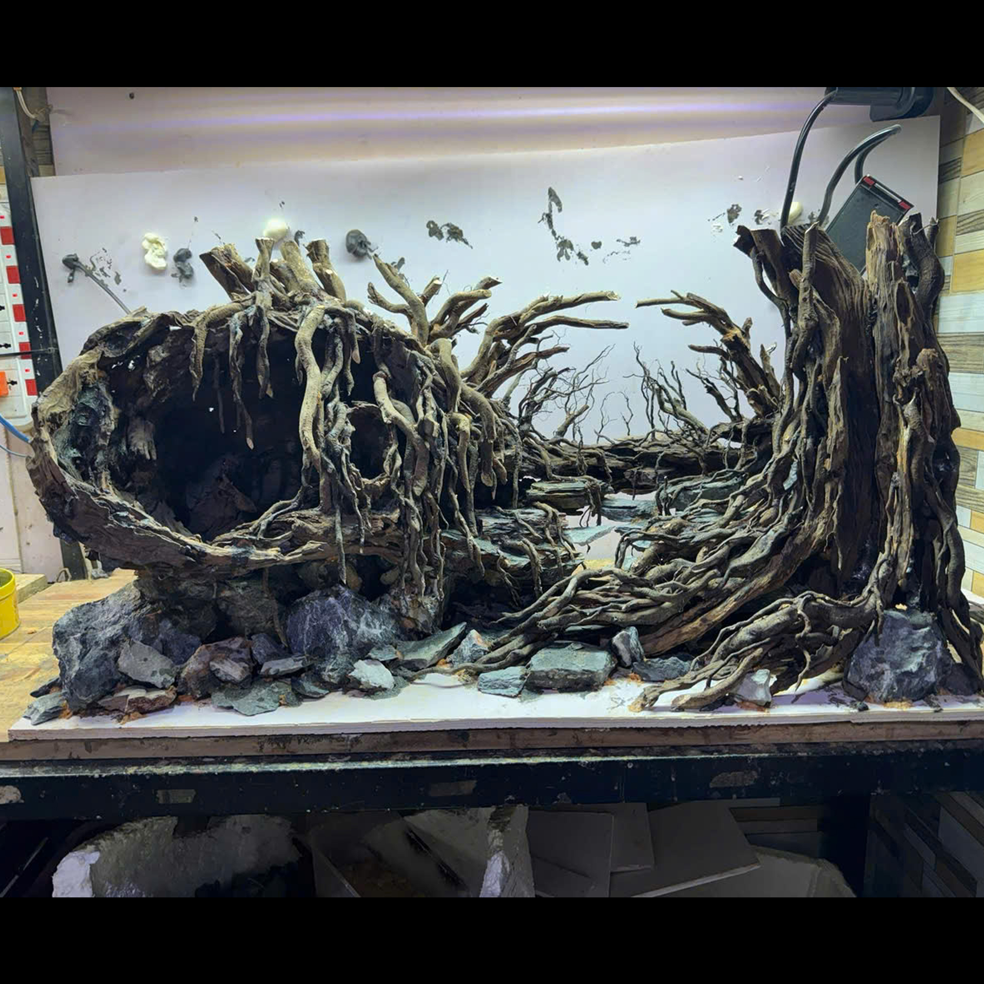 Jungle hardscape cave Aquarium, aquascaping - Image 6