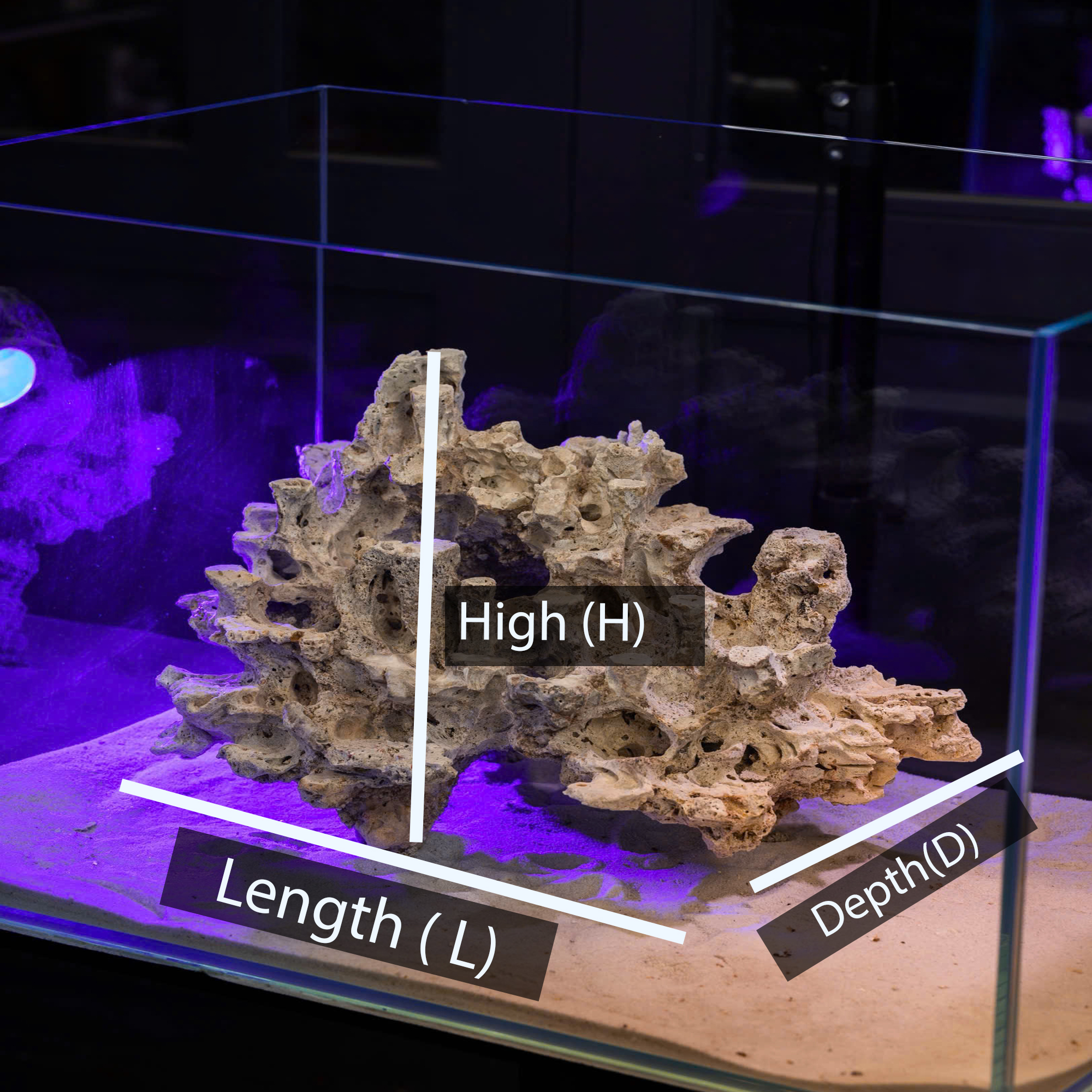 Handmade Reef Tank Decor & Custom Coral Stone Aquascapes - Image 2